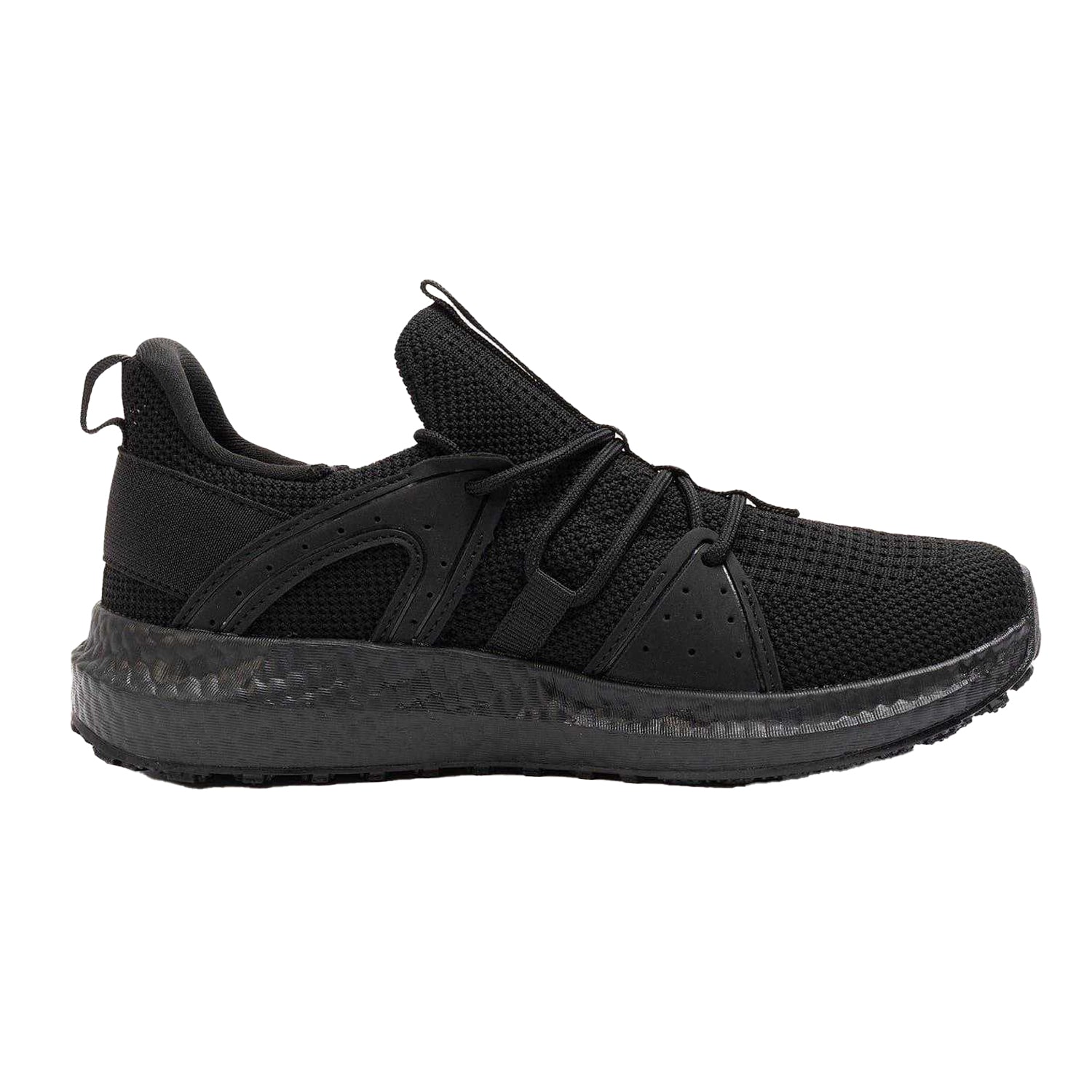 Black - Front - Kappa Womens-Ladies Bronte Trainers