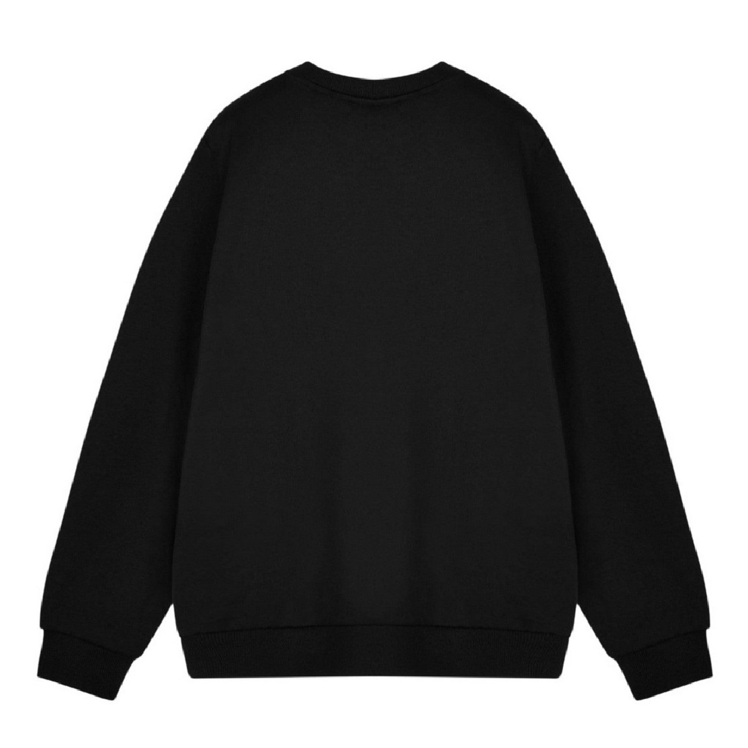 Black - Back - Disney Childrens-Kids Mickey Mouse Running Crew Neck Sweatshirt