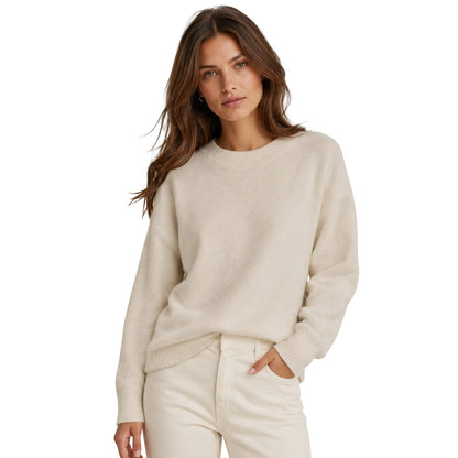 Birch - Back - Vero Moda Womens-Ladies Jack Emily Knitted Sweater Top