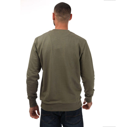 Green - Back - Gant Mens Archive Tonal Crew Neck Sweatshirt