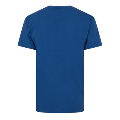 Retro Blue - Back - G-Star Mens Raw 1989 Organic Cotton Regular T-Shirt