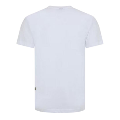 White - Back - G-Star Mens Raw 1989 Organic Cotton Regular T-Shirt