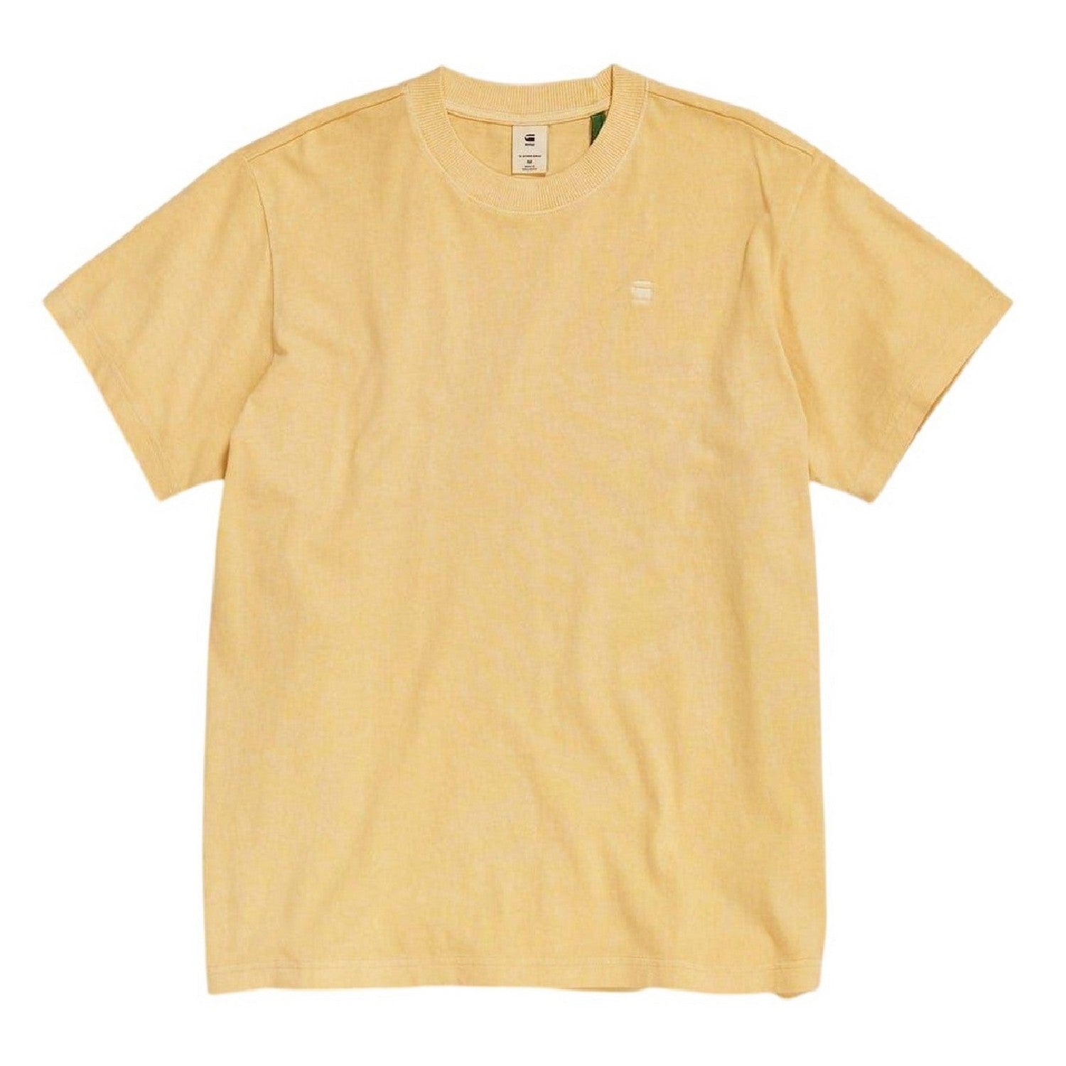 Harvest Orange - Front - G-Star Unisex Adult Embroidered Logo Regular T-Shirt