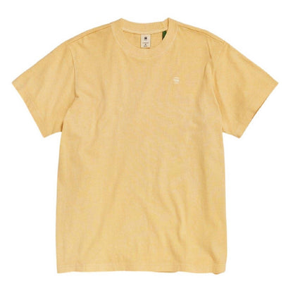 Harvest Orange - Front - G-Star Unisex Adult Embroidered Logo Regular T-Shirt