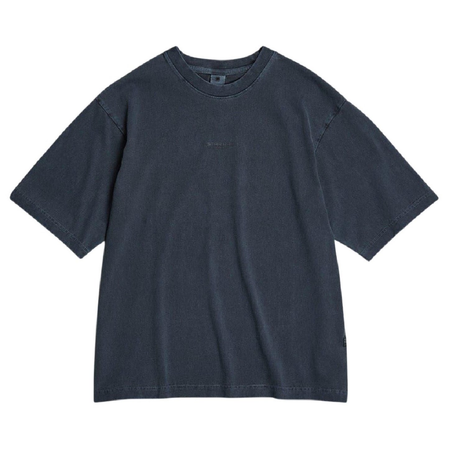 Petrol - Front - G-Star Mens Cotton Jersey Boxy T-Shirt