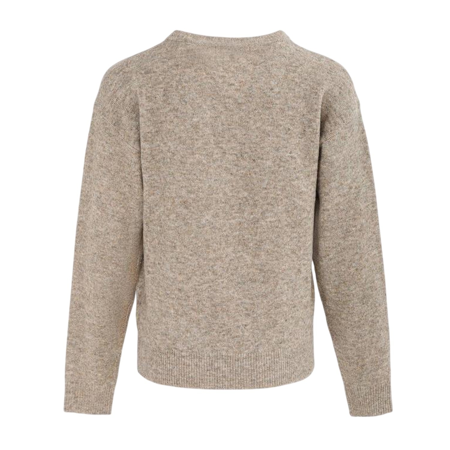 Beige-Black - Back - Biba Womens-Ladies Jacquard Celebration Jumper