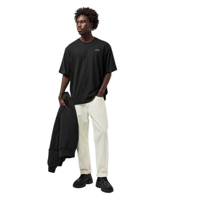 Black - Side - G-Star Mens Thinkman Regular T-Shirt