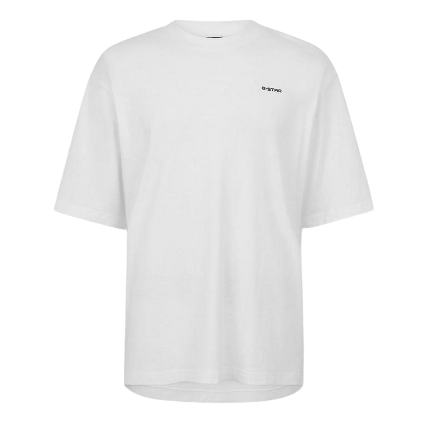White - Front - G-Star Mens Thinkman Regular T-Shirt