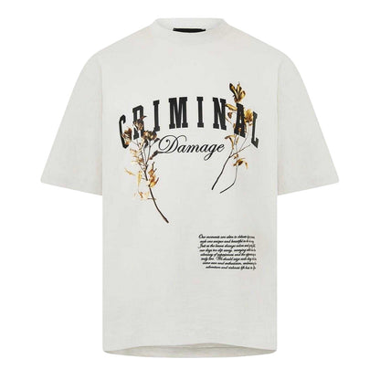 Stone - Front - Criminal Damage Mens Gift Of Life T-Shirt