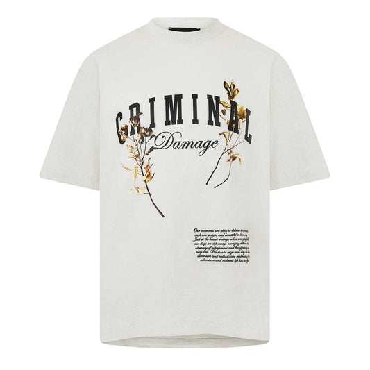 Stone - Front - Criminal Damage Mens Gift Of Life T-Shirt