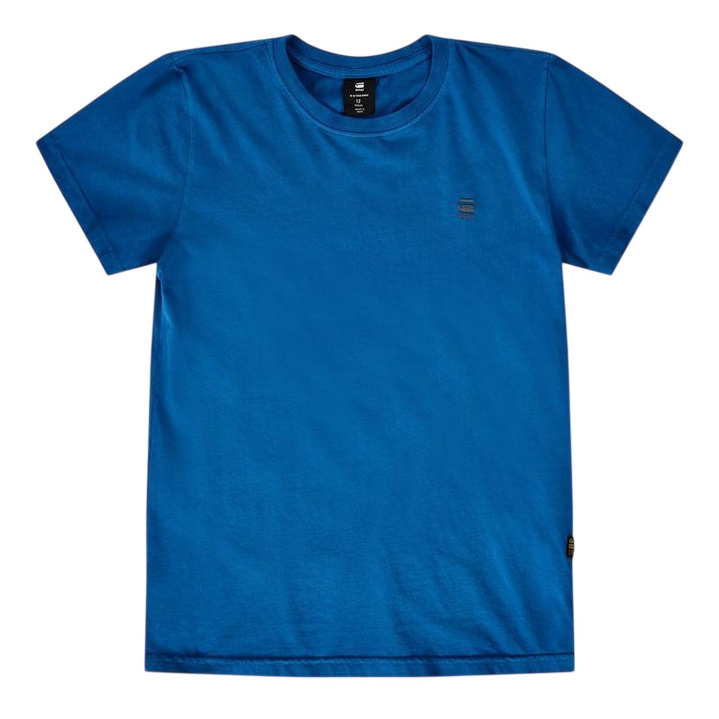 Blue - Front - G-Star Childrens-Kids Logo T-Shirt