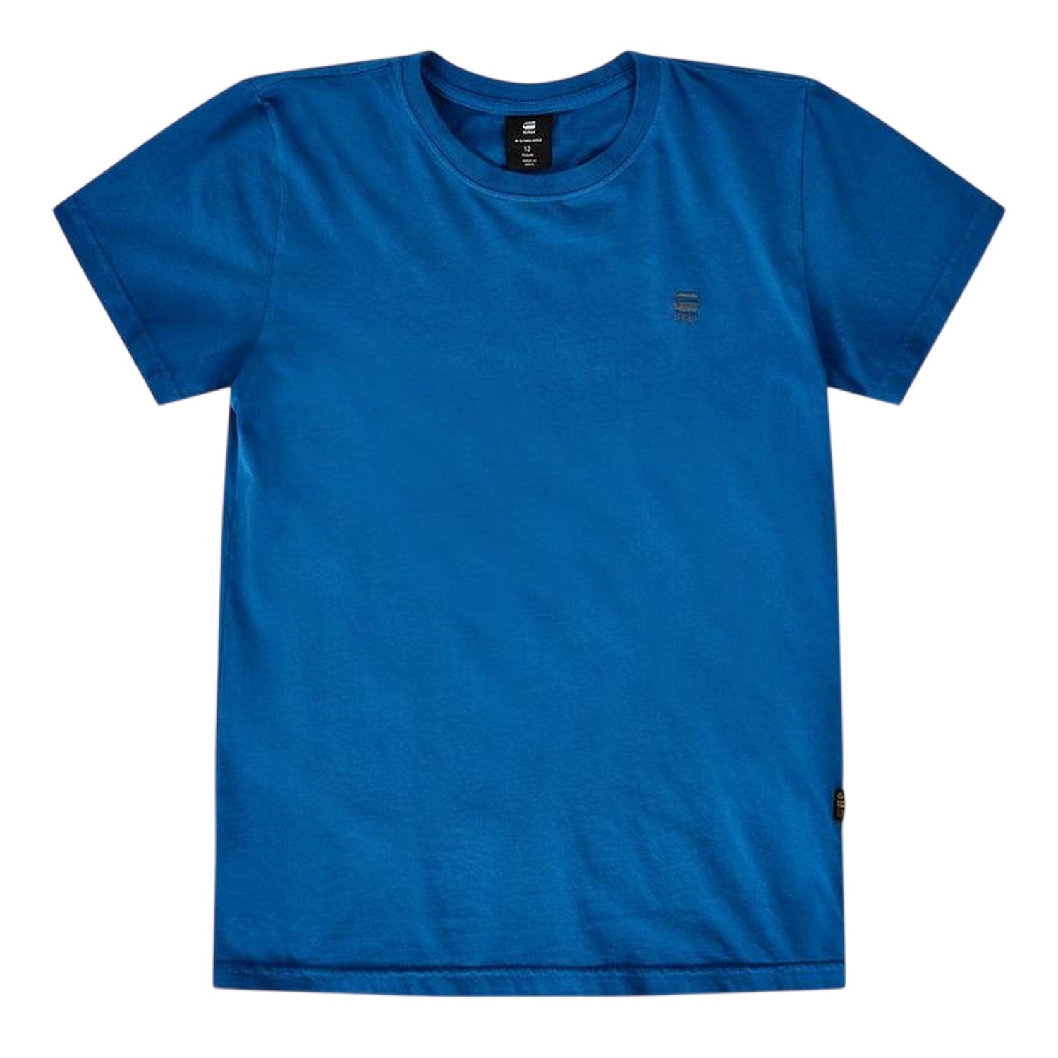 Blue - Front - G-Star Childrens-Kids Logo T-Shirt