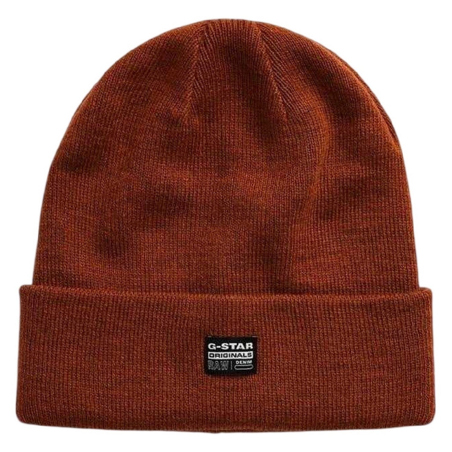 Auburn - Front - G-Star Mens Effo Ribbed Casual Beanie