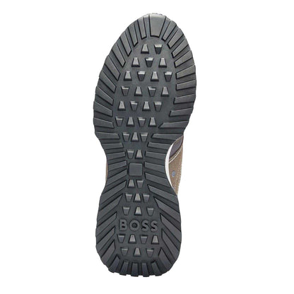 Grey - Lifestyle - Boss Mens Jonah Suede Trainers