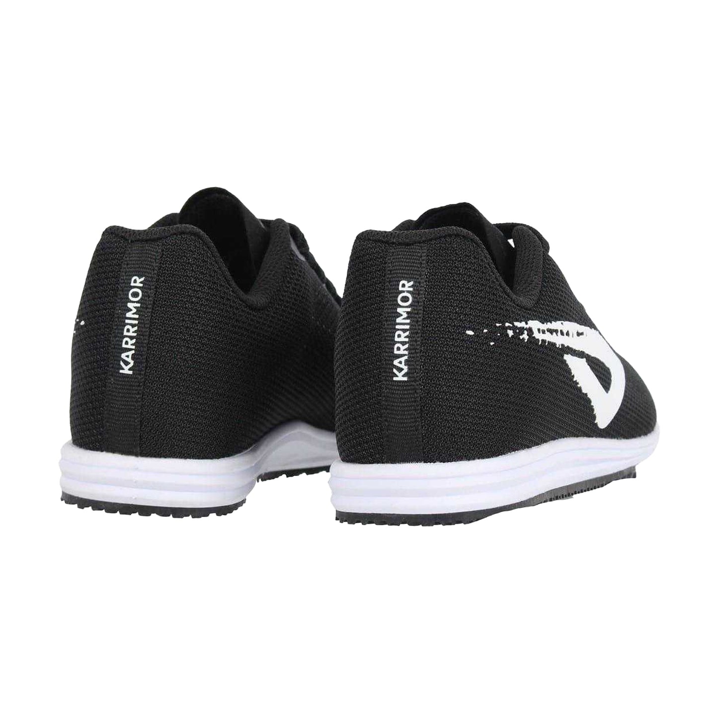 Black-White - Back - Karrimor Childrens-Kids Running Spike Trainer