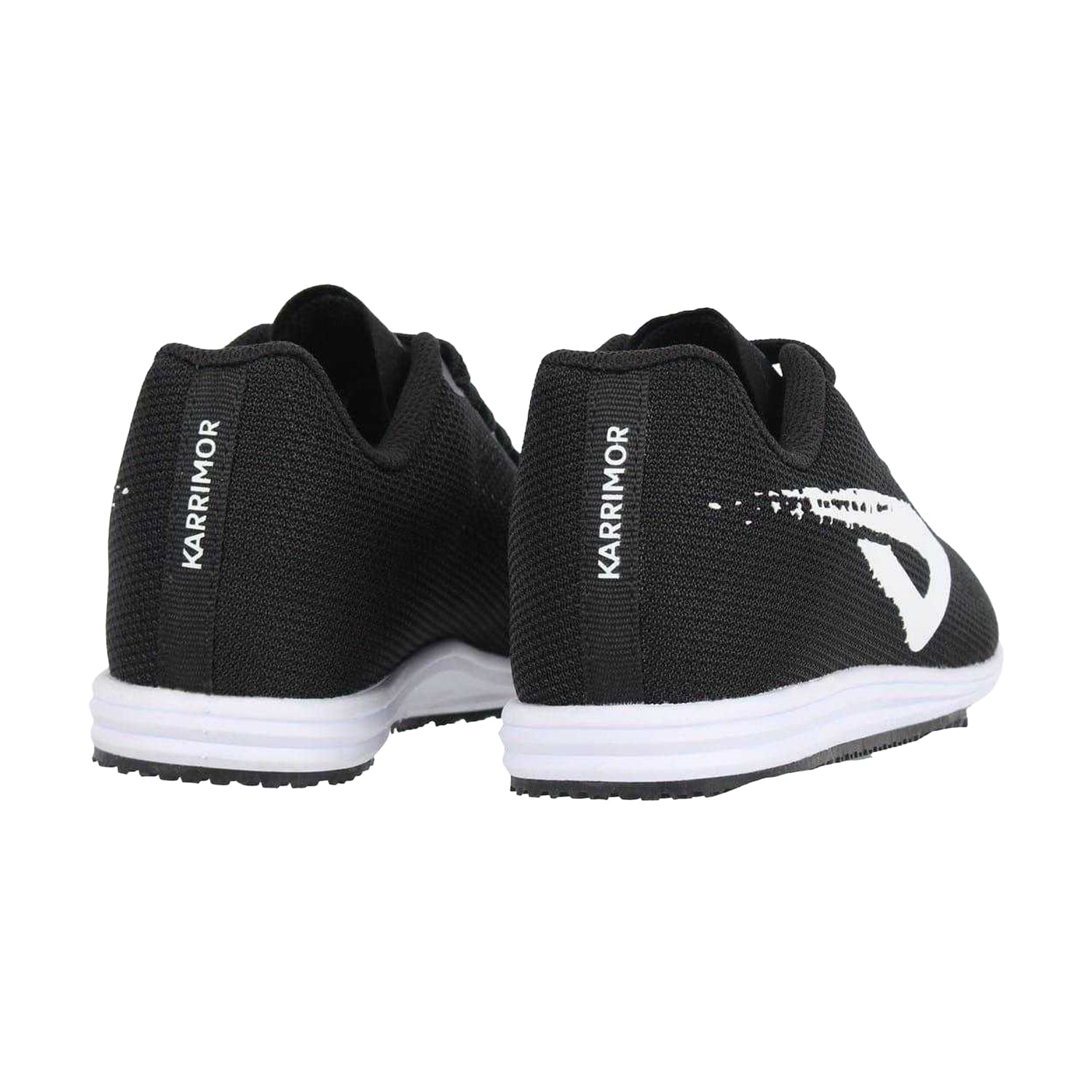 Black-White - Back - Karrimor Childrens-Kids Running Spike Trainer