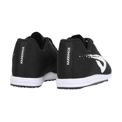 Black-White - Back - Karrimor Childrens-Kids Running Spike Trainer