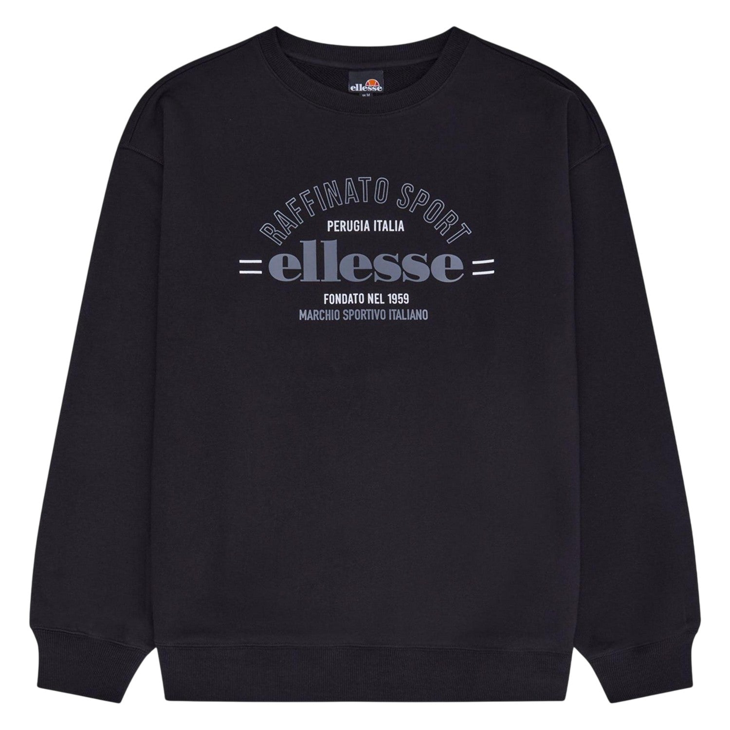 Black - Front - Ellesse Mens Sadali Sweatshirt