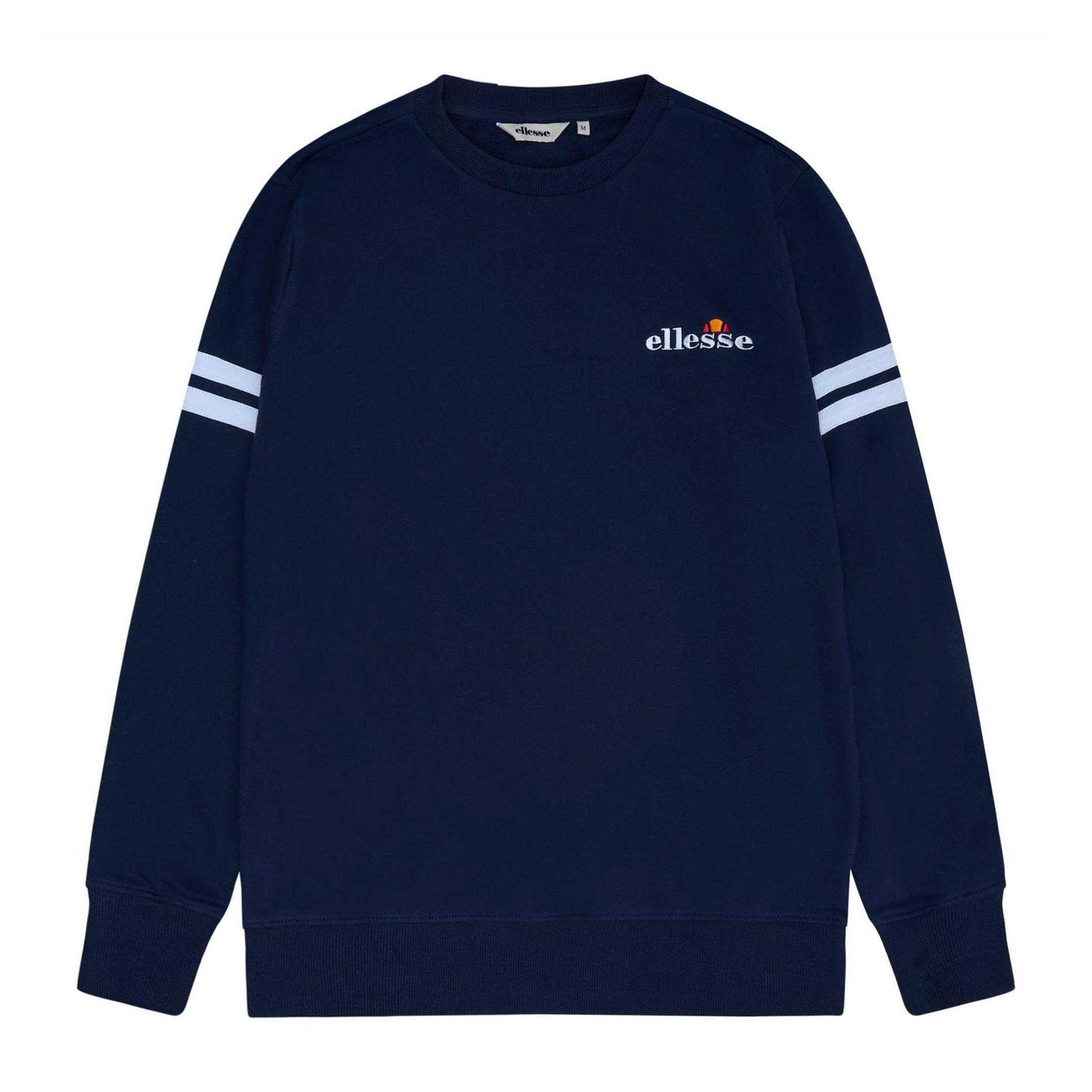 Navy - Front - Ellesse Mens Gakona 2 Crew Neck Sweatshirt