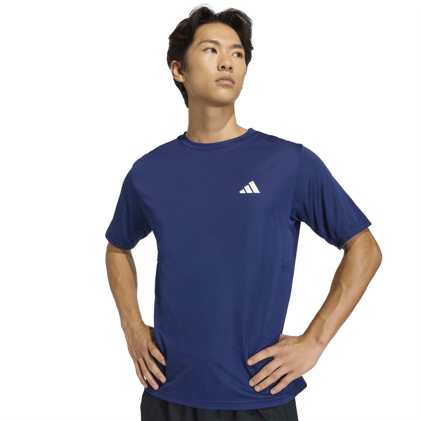 Navy - Pack Shot - Adidas Mens Essentials Training T-Shirt