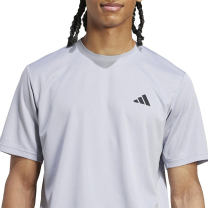Halo Grey-Black - Lifestyle - Adidas Mens Essentials Training T-Shirt