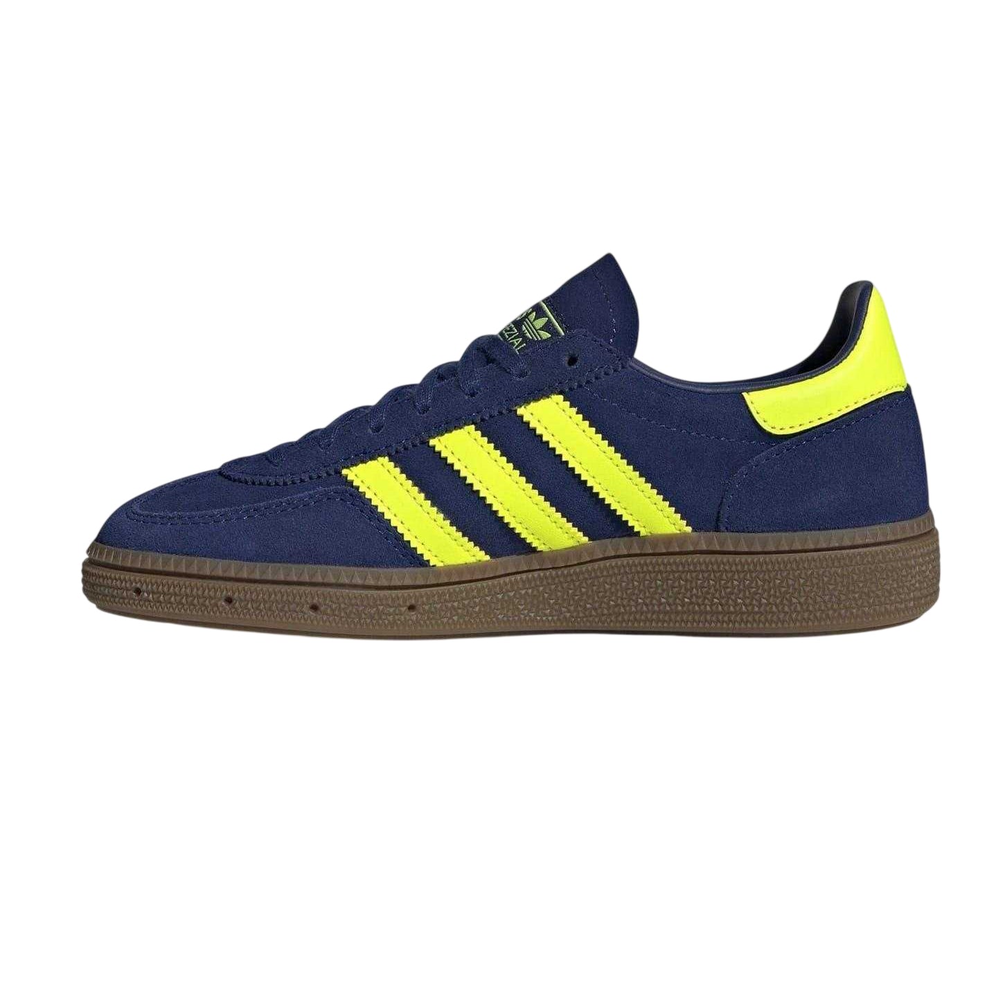 Blue-Yellow - Lifestyle - Adidas Childrens-Kids Handball Spezial Cow Suede Trainers