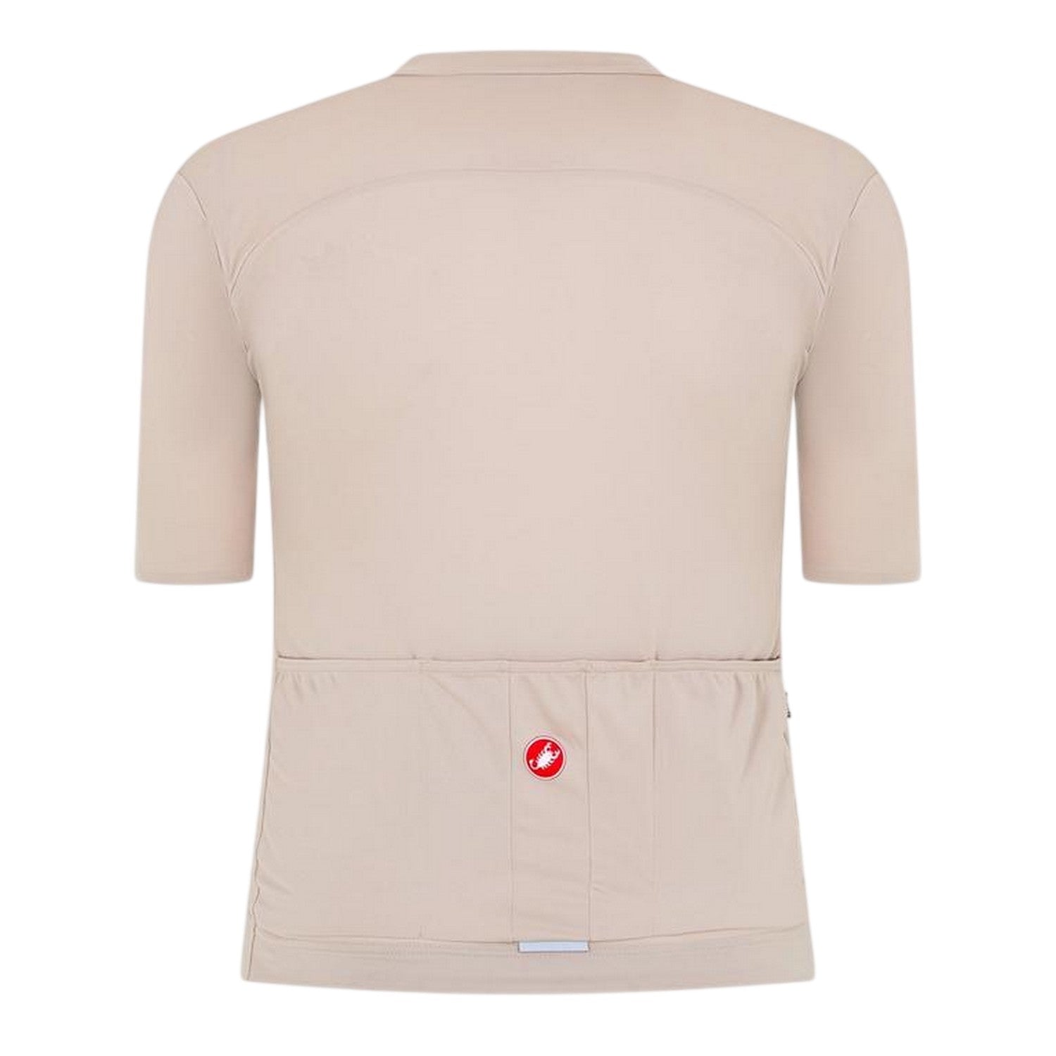 Clay-Gunmetal - Back - Castelli Mens Prologo Lite Short-Sleeved Cycling Jersey
