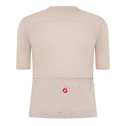 Clay-Gunmetal - Back - Castelli Mens Prologo Lite Short-Sleeved Cycling Jersey