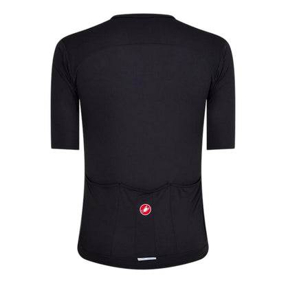 Light Black - Back - Castelli Mens Prologo Lite Short-Sleeved Cycling Jersey