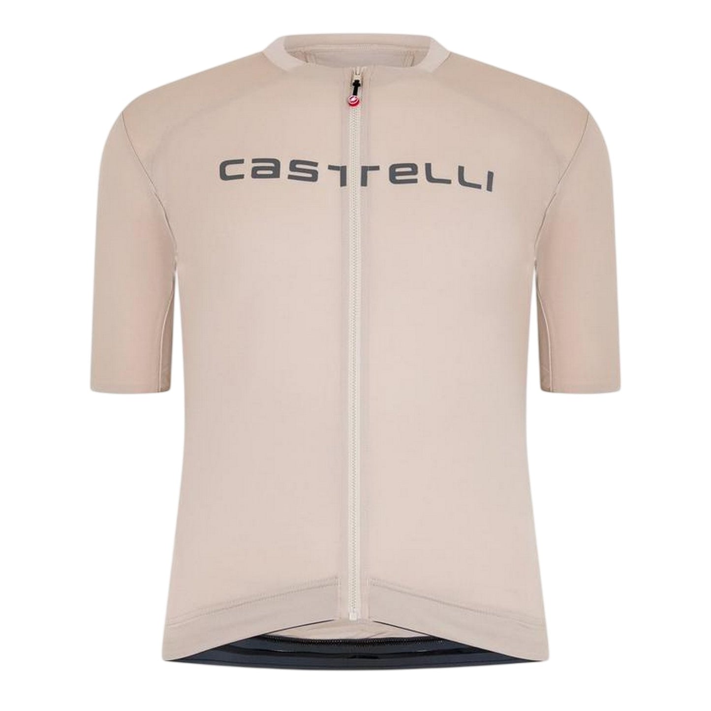 Clay-Gunmetal - Front - Castelli Mens Prologo Lite Short-Sleeved Cycling Jersey