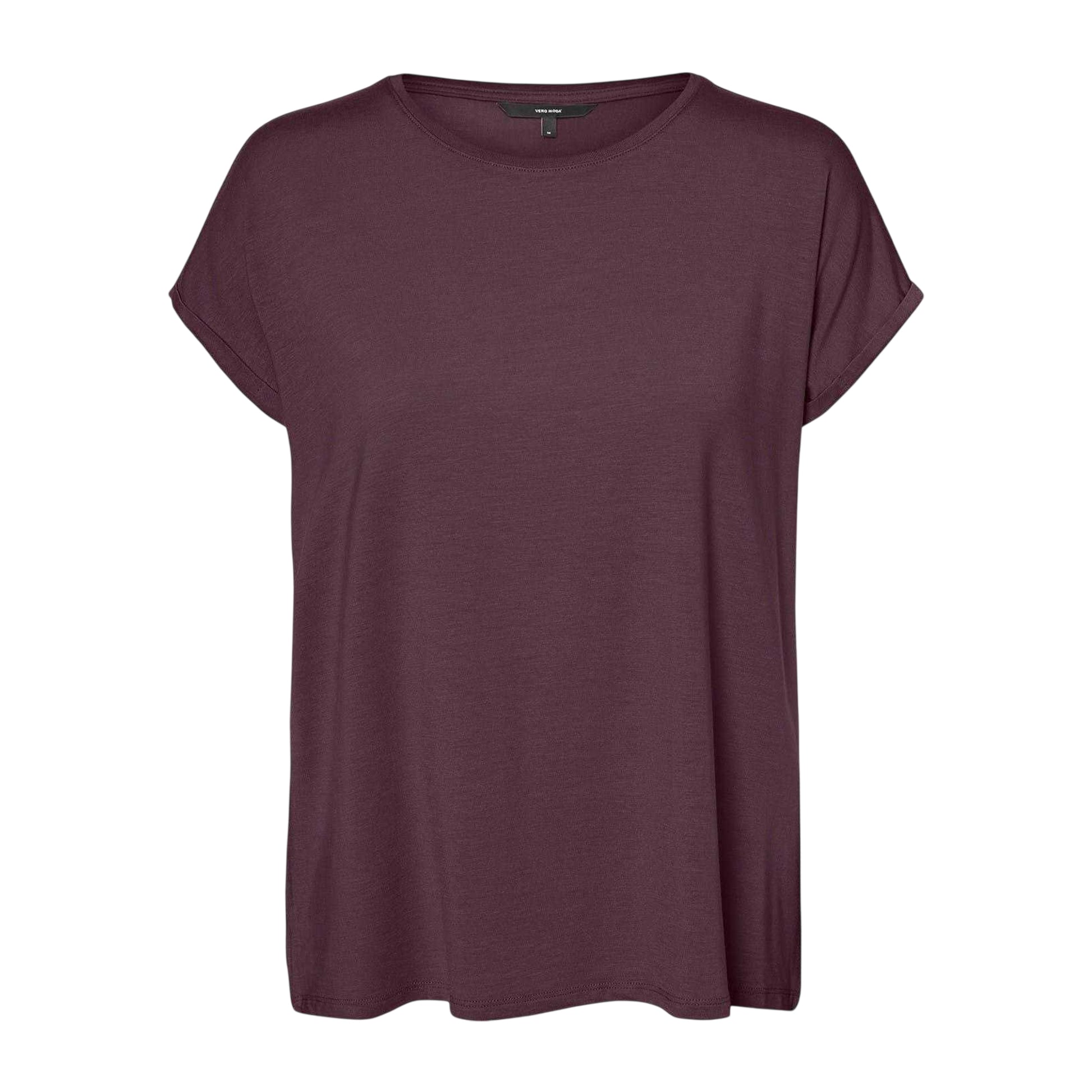 Winetasting - Front - Vero Moda Womens-Ladies Ava Plain T-Shirt