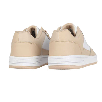White-Cream - Back - Slazenger Childrens-Kids Tower Leather Flat Trainers