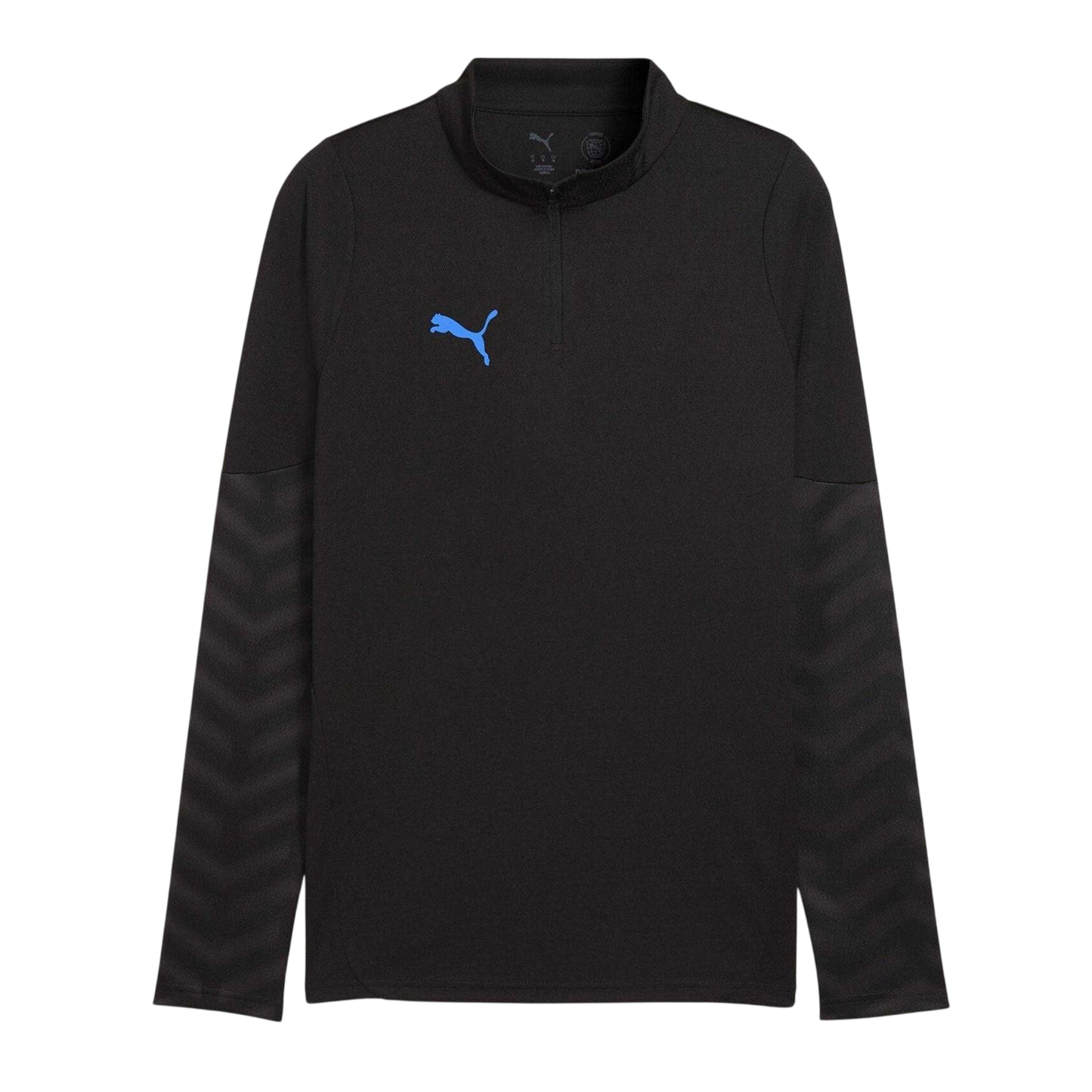 Black Blue - Front - Puma Mens Individual Cup Drill Top