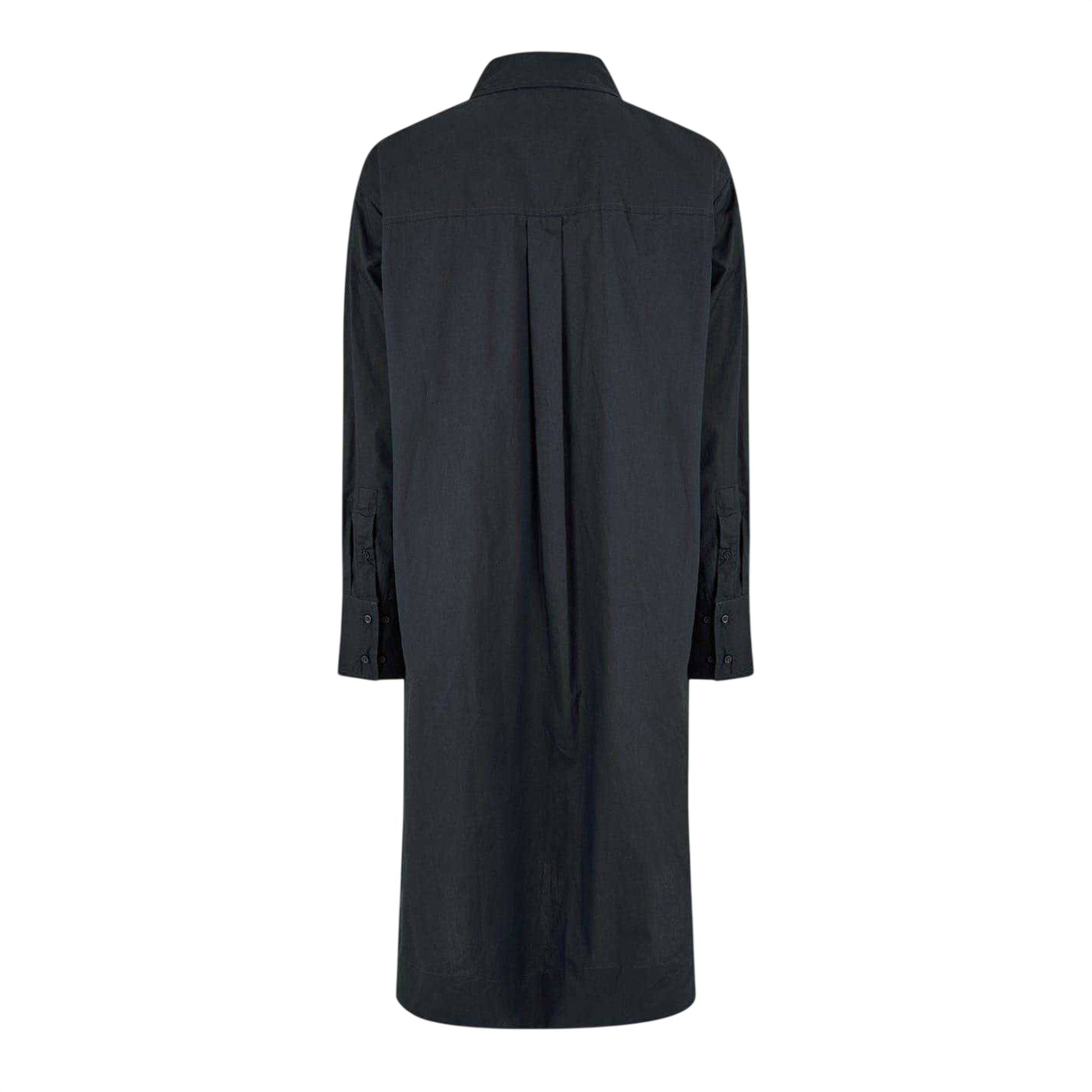 Marine - Back - French Connection Womens-Ladies Rhodes Sleeveless Shirt Dress