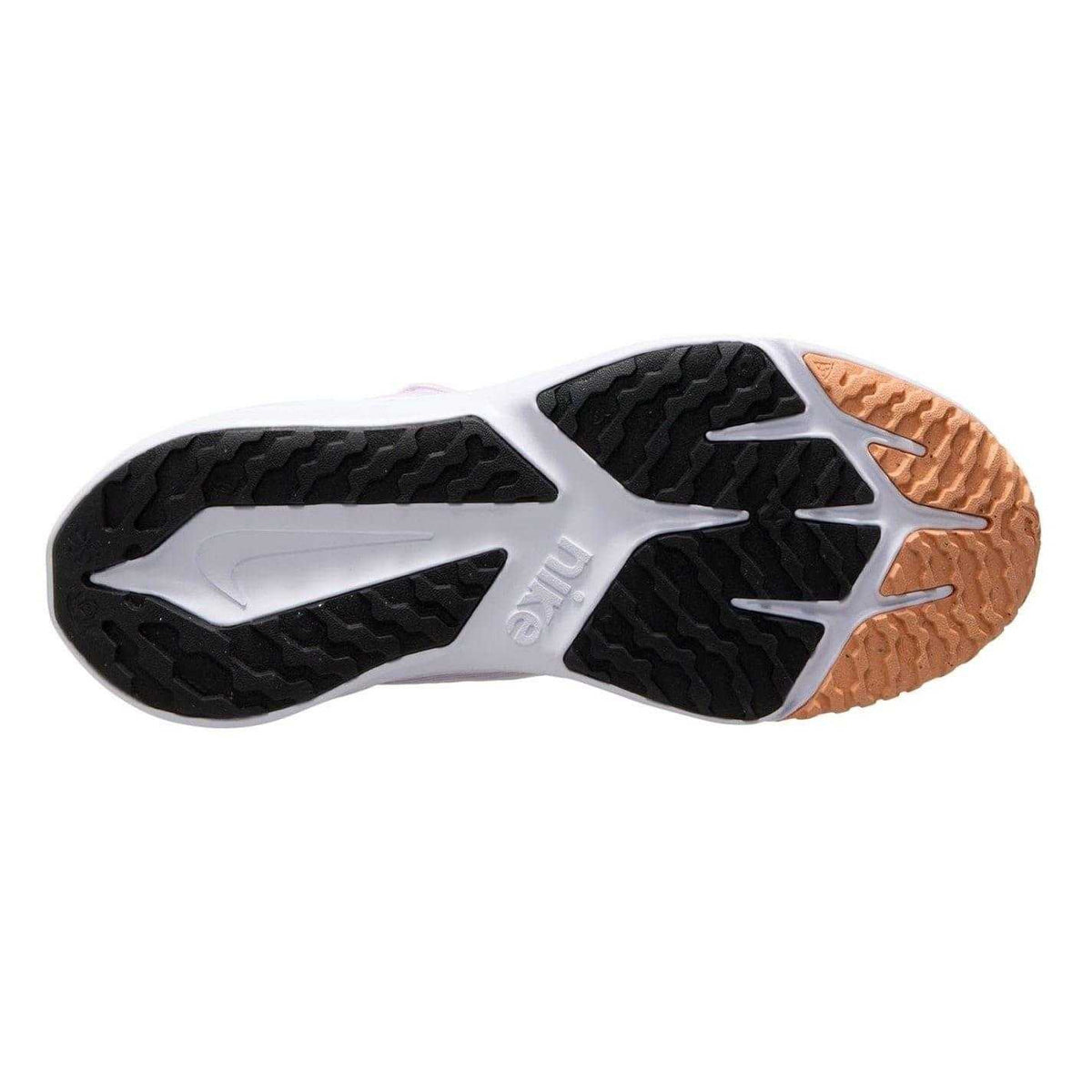 Grey-Apricot - Back - Nike Womens-Ladies Star Runner 4 Leather Trainers