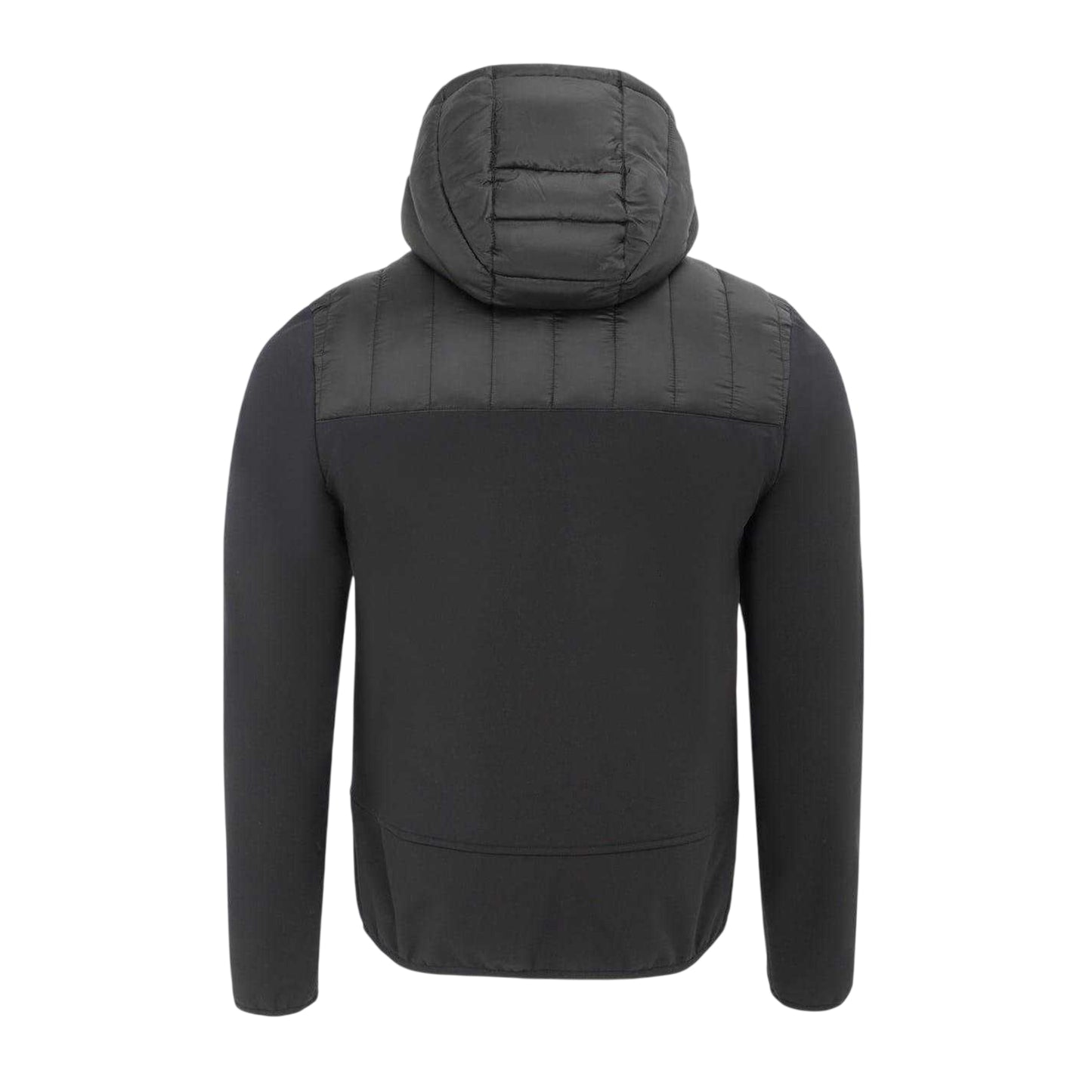 Black - Back - Everlast Mens Patterned Hybrid Jacket
