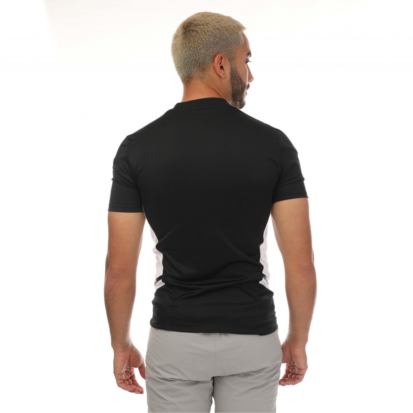 Black - Back - Adidas Mens 2022-23 SL Benfica Training Top