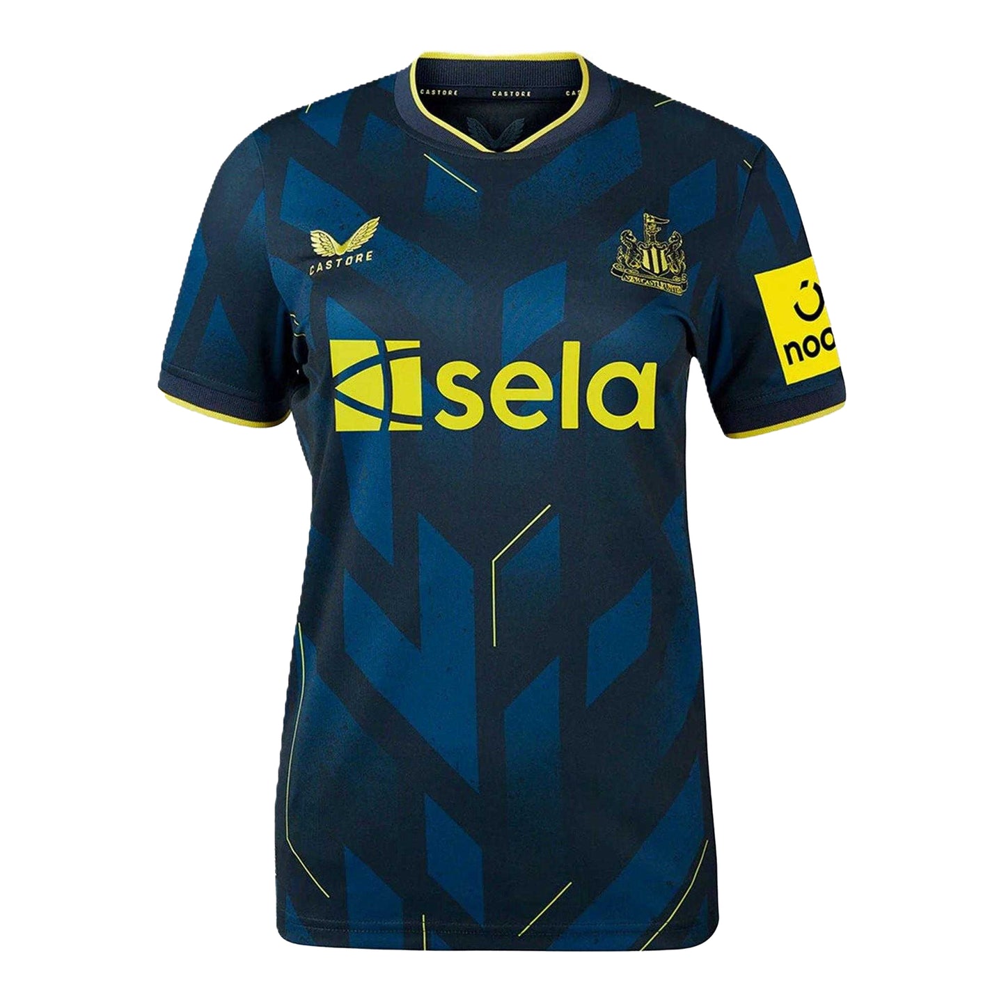 Carbon - Front - Castore Womens-Ladies Newcastle United FC Football Shirt