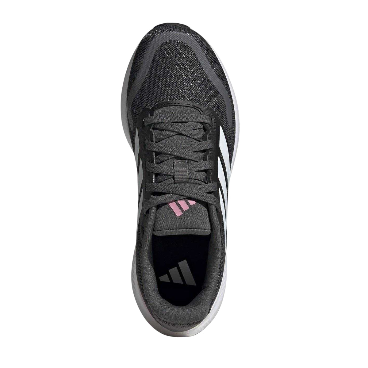 Grey-Pink - Lifestyle - Adidas Childrens-Kids Runfalcon 5 Cloudfoam Trainers