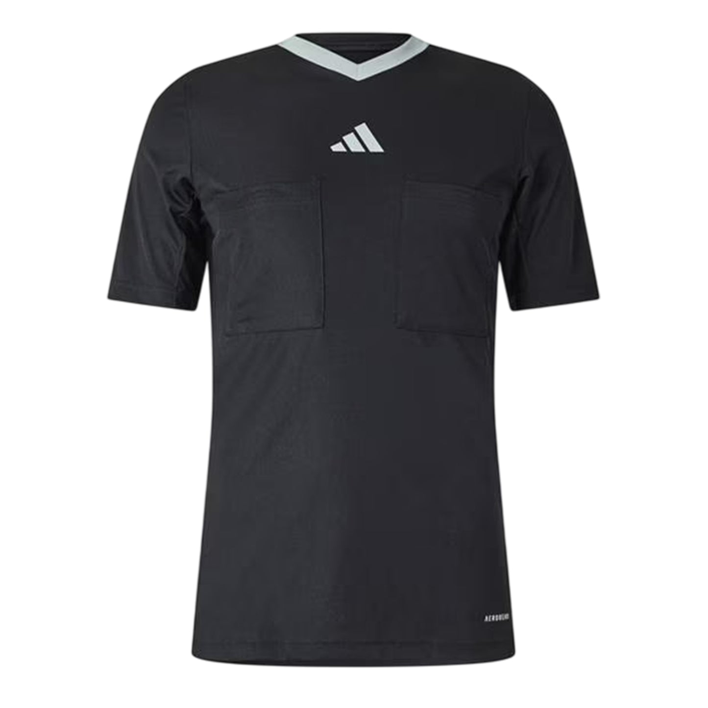 Black - Front - Adidas Mens 22 Referee T-Shirt