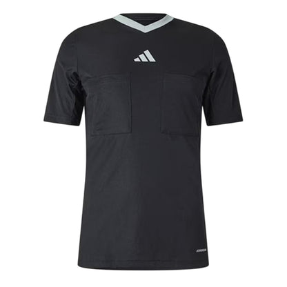 Black - Front - Adidas Mens 22 Referee T-Shirt