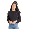 Black - Side - Levis Womens-Ladies Crew Neck Standard Sweatshirt