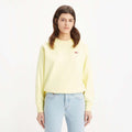 Yellow - Front - Levis Womens-Ladies Crew Neck Standard Sweatshirt