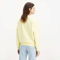 Yellow - Back - Levis Womens-Ladies Crew Neck Standard Sweatshirt
