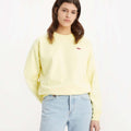 Yellow - Lifestyle - Levis Womens-Ladies Crew Neck Standard Sweatshirt