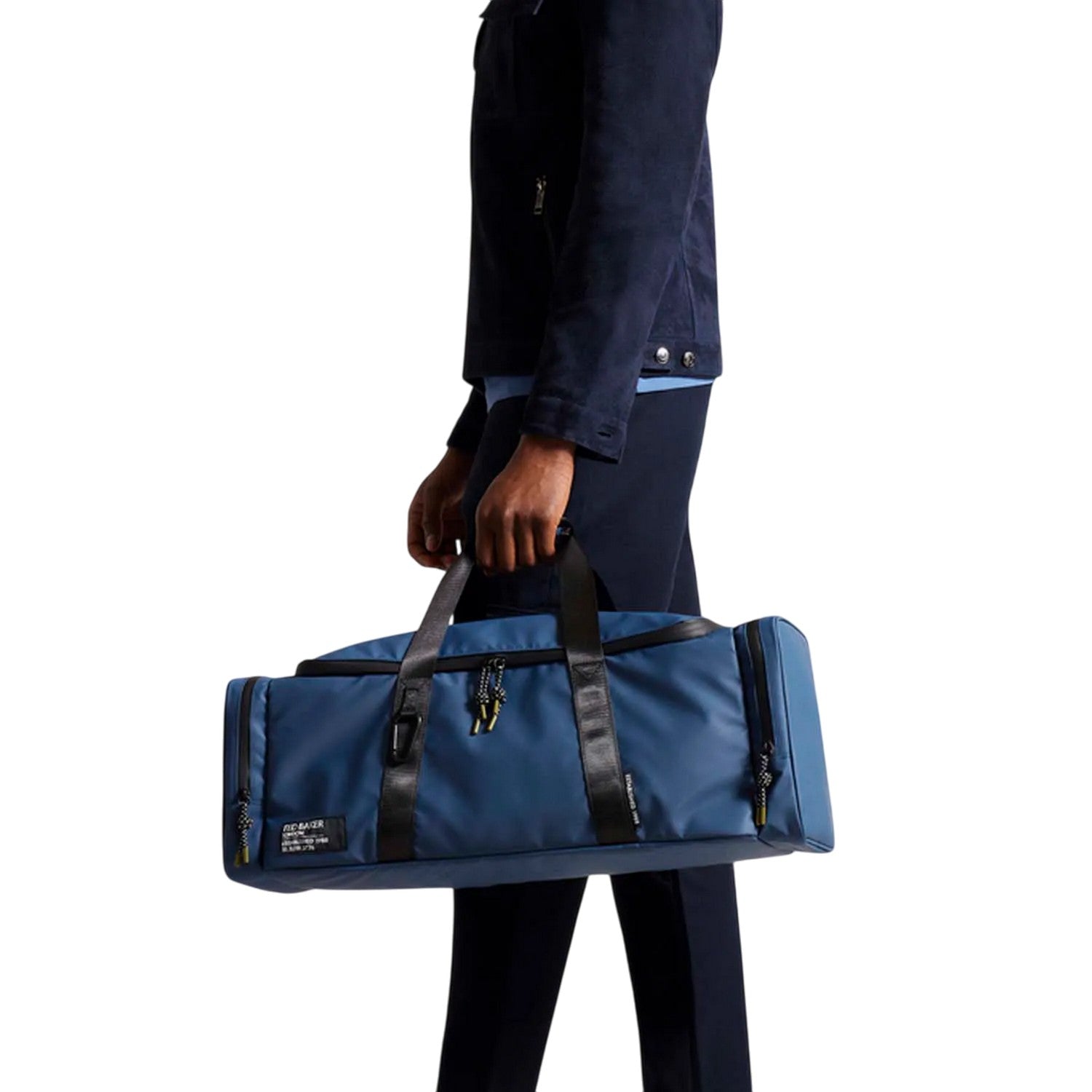 Navy - Lifestyle - Ted Baker Hyke Rubberished Holdall