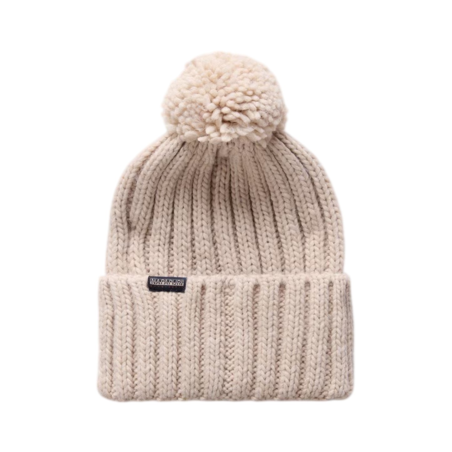 Beige - Back - Napapijri Unisex Adult Beanie