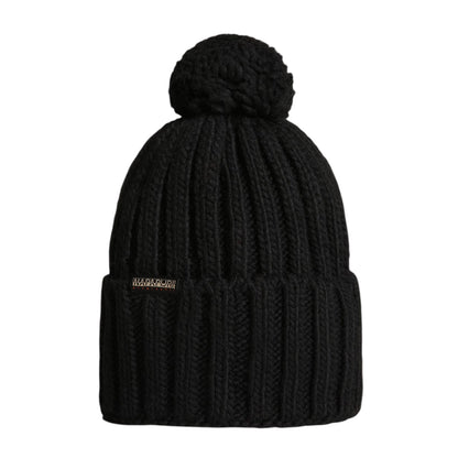 Black - Back - Napapijri Unisex Adult Beanie
