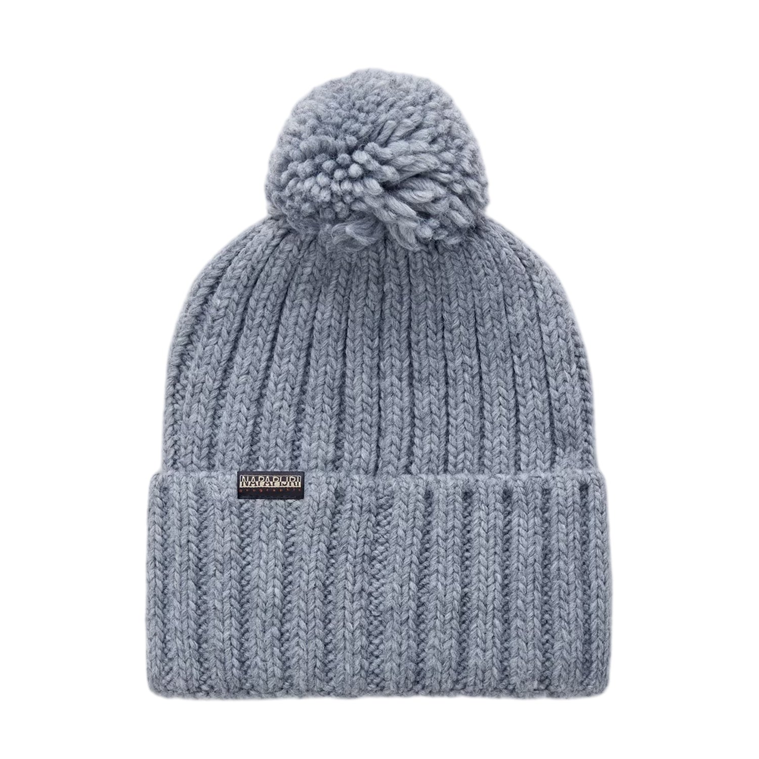 Mid Grey - Back - Napapijri Unisex Adult Beanie