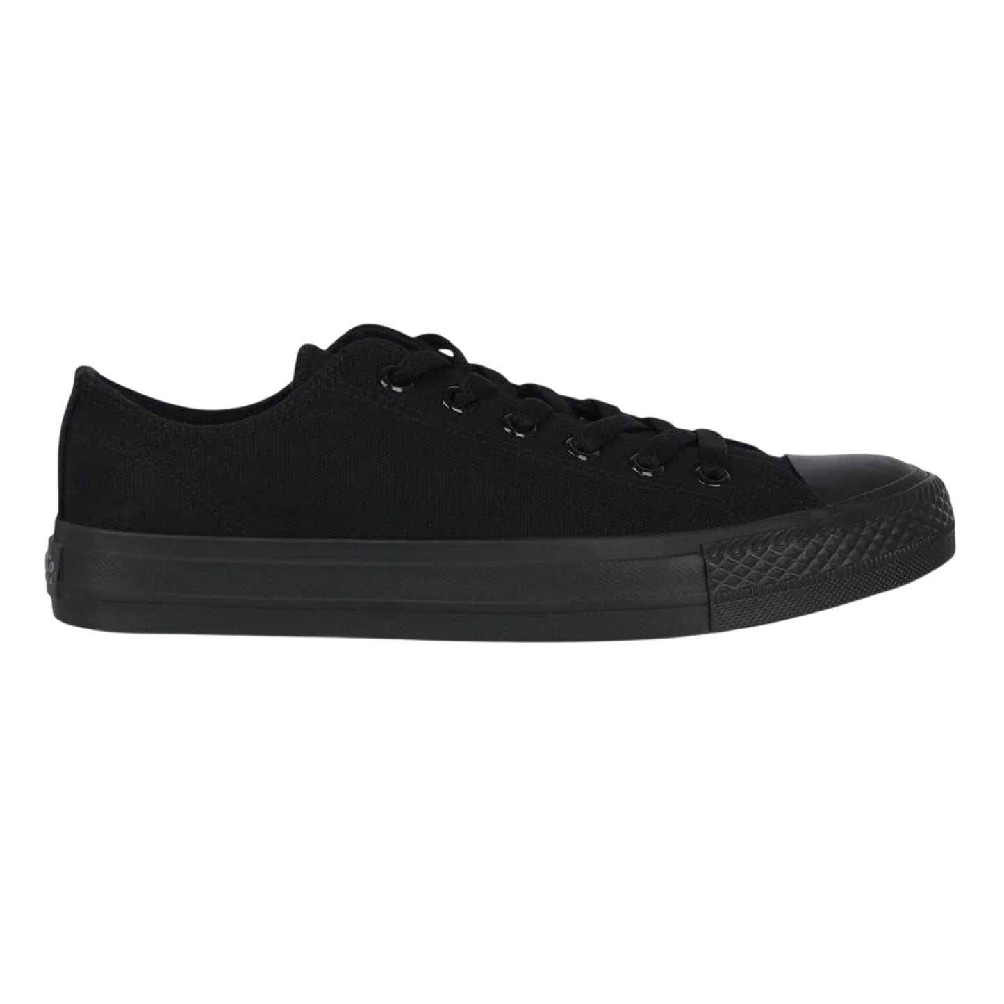 Black - Front - SoulCal Womens-Ladies Canvas Flat Trainers